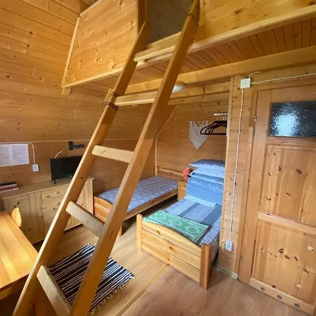 Domki U Losia Bieszczady & Sauna Polanczyk Exterior photo