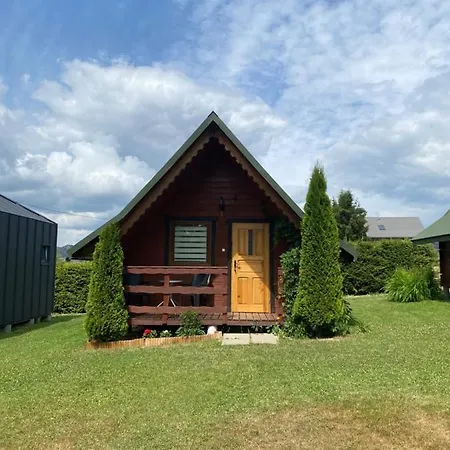 Domki U Losia Bieszczady & Sauna Polanczyk Exterior photo