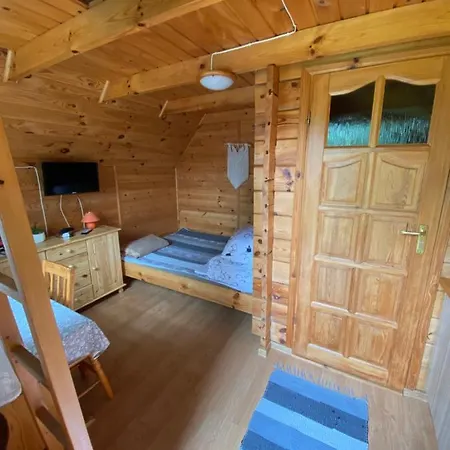Domki U Losia Bieszczady & Sauna Polanczyk Exterior photo