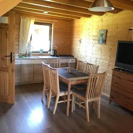 Domki U Losia Bieszczady & Sauna Polanczyk Exterior photo